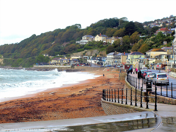 Ventnor in October, Isle of Wight, UK. Picture Board by john hill
