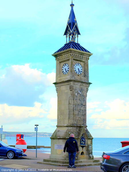 Queen Victoria Monument, Shanklin, Isle of Wight Picture Board by john hill