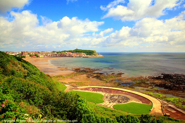 Scarborough Bay. Picture Board by john hill
