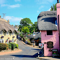 Buy canvas prints of Shanklin village, Isle of Wight, UK. by john hill