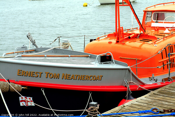 Restored Lifeboat, Wells Next The Sea. Picture Board by john hill