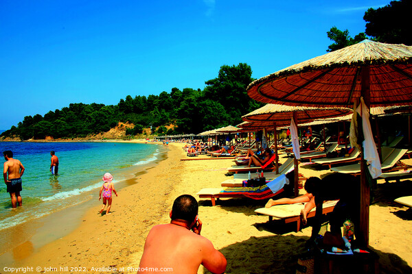 Agia Eleni beach, Skiathos. Picture Board by john hill
