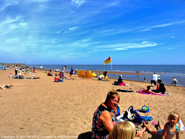 Beach days at Skegness. Picture Board by john hill