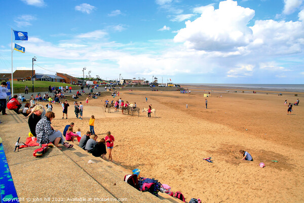 Mablethorpe Beach. Picture Board by john hill