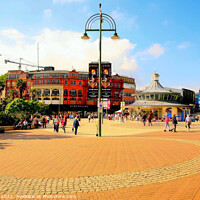 Buy canvas prints of Town centre, Bournemouth, Dorset. by john hill