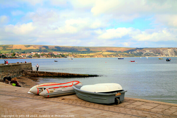 Swanage Bay. Picture Board by john hill