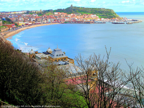 Scarborough bay, North Yorkshire. Picture Board by john hill
