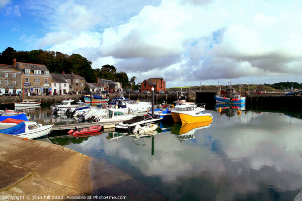 Padstow, Cornwall. Picture Board by john hill