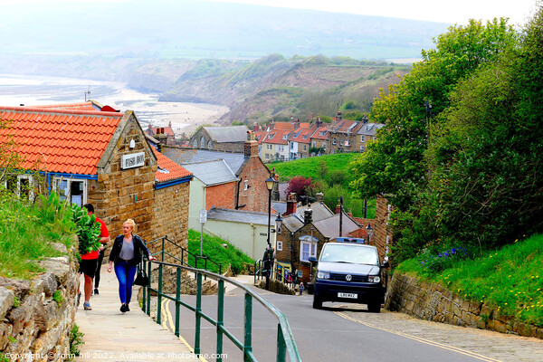 Robin Hood's Bay, Yorkshire. Picture Board by john hill