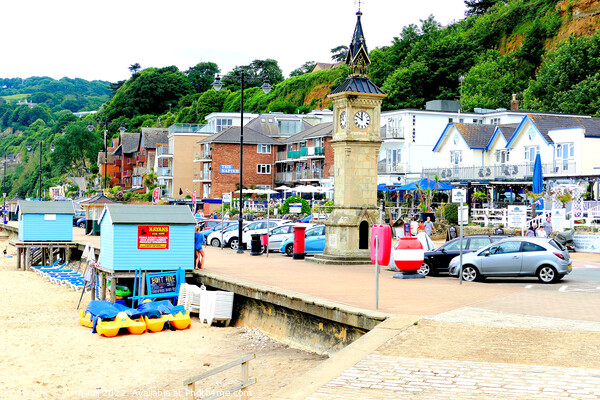 Shanklin Seafront. Picture Board by john hill