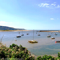 Buy canvas prints of Mawddach estuary, Barmouth, Wales. by john hill