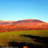 Buy canvas prints of Lonscale Fell, Cumbria. by john hill