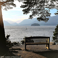 Buy canvas prints of Derwentwater seat, Cumbria. by john hill