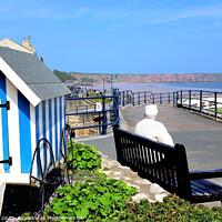 Buy canvas prints of Filey, Yorkshire. by john hill