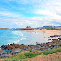 Buy canvas prints of Fistral beach, Newquay, Cornwall. by john hill