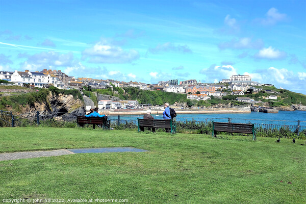 View from Killacourt, Newquay, North Cornwall, UK. Picture Board by john hill