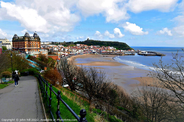 Scarborough seafront, Yorkshire. Picture Board by john hill