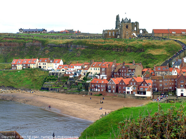 Old Whitby, Yorkshire. Picture Board by john hill