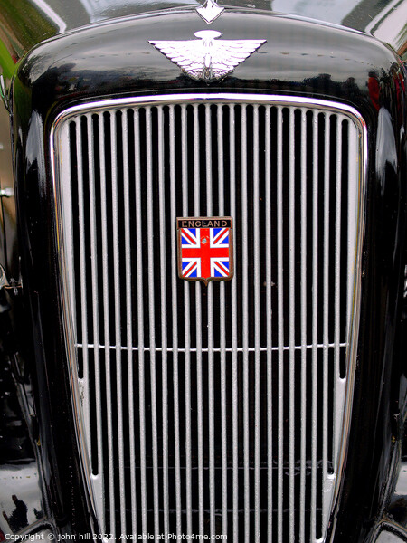 1934 Austin Seven vintage car Picture Board by john hill