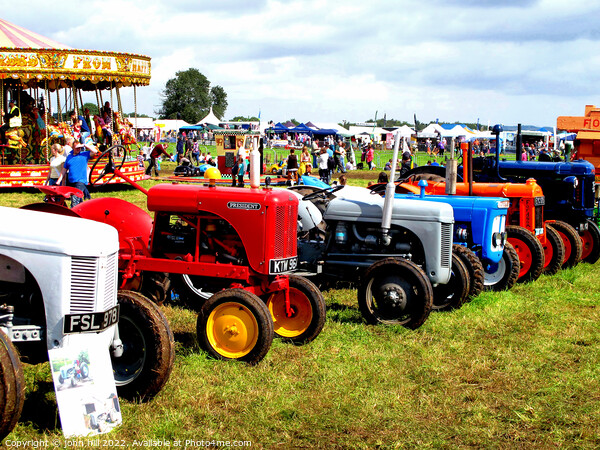 Vintage Tractors. Picture Board by john hill