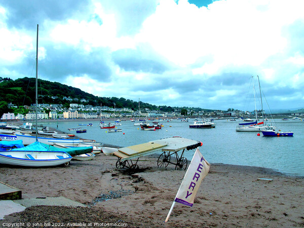 The Salty, Teignmouth, Devon. Picture Board by john hill