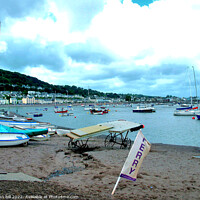Buy canvas prints of The Salty, Teignmouth, Devon. by john hill
