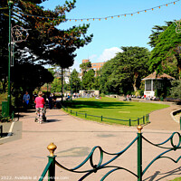 Buy canvas prints of South park Bournemouth, Dorset. by john hill