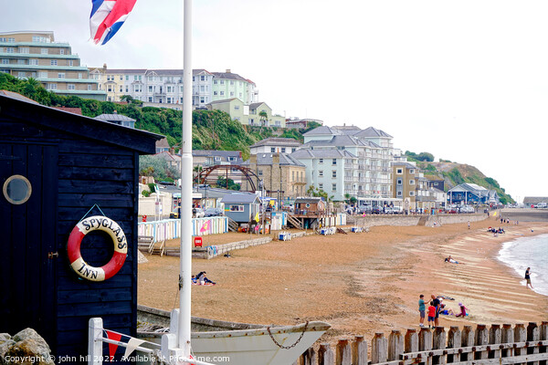Ventnor beach on the Isle of Wight. Picture Board by john hill