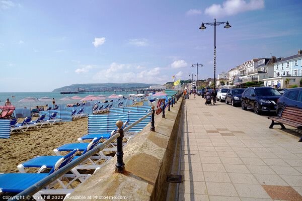 Sandown seafront on the Isle of Wight. Picture Board by john hill