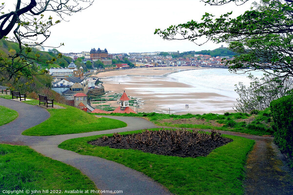 Scarborough at Low tide, North Yorkshire, UK. Picture Board by john hill
