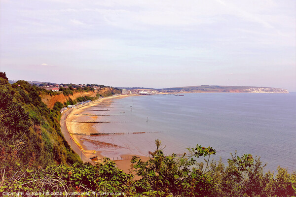 Sandown bay, Isle of Wight. Picture Board by john hill