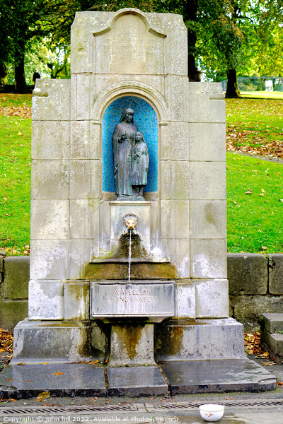 St. Ann's well at Buxton Derbyshire Picture Board by john hill