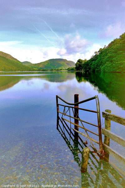 Buttermere lake, Cumbria, UK. Picture Board by john hill