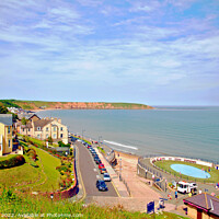 Buy canvas prints of Filey, North Yorkshire. by john hill