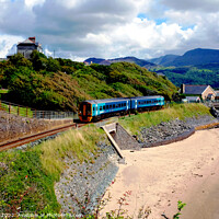 Buy canvas prints of Barmouth, Wales. by john hill