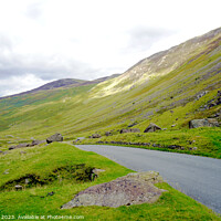 Buy canvas prints of Honister pass, Lake district Cumbria by john hill