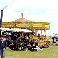 Buy canvas prints of Country show, Moorgreen, Nottinghamshire, UK. by john hill