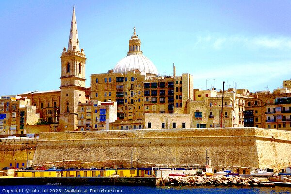 Valletta, Malta. Picture Board by john hill