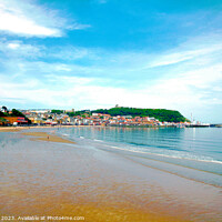 Buy canvas prints of Scarborough, Yorkshire. by john hill