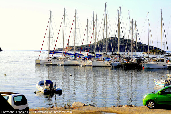 Marina, Skiathos town, Greece. Picture Board by john hill