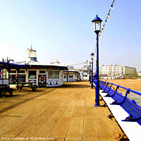 Buy canvas prints of Eastbourne, East Sussex, UK. by john hill