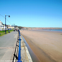 Buy canvas prints of Seafront Filey Yorkshire by john hill