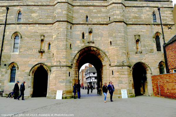Exchequer Gate, Lincoln. Picture Board by john hill