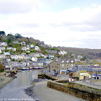 Buy canvas prints of Looe South Cornwall by john hill