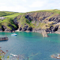 Buy canvas prints of Cornish coastline by john hill