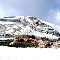 Buy canvas prints of Mam Tor mountain, Derbyshire, UK. by john hill