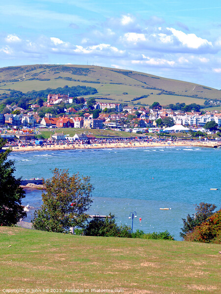 Serenity of Swanage Picture Board by john hill