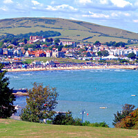 Buy canvas prints of Serenity of Swanage by john hill