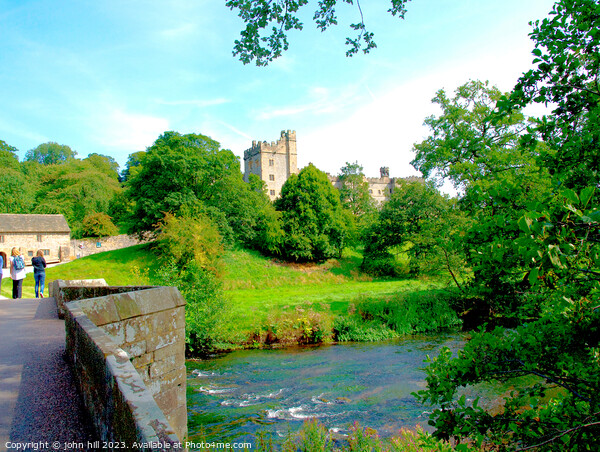 Timeless Beauty of Haddon Hall Picture Board by john hill