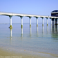 Buy canvas prints of Tranquil Reflections of Bembridge Lifeboat Station by john hill